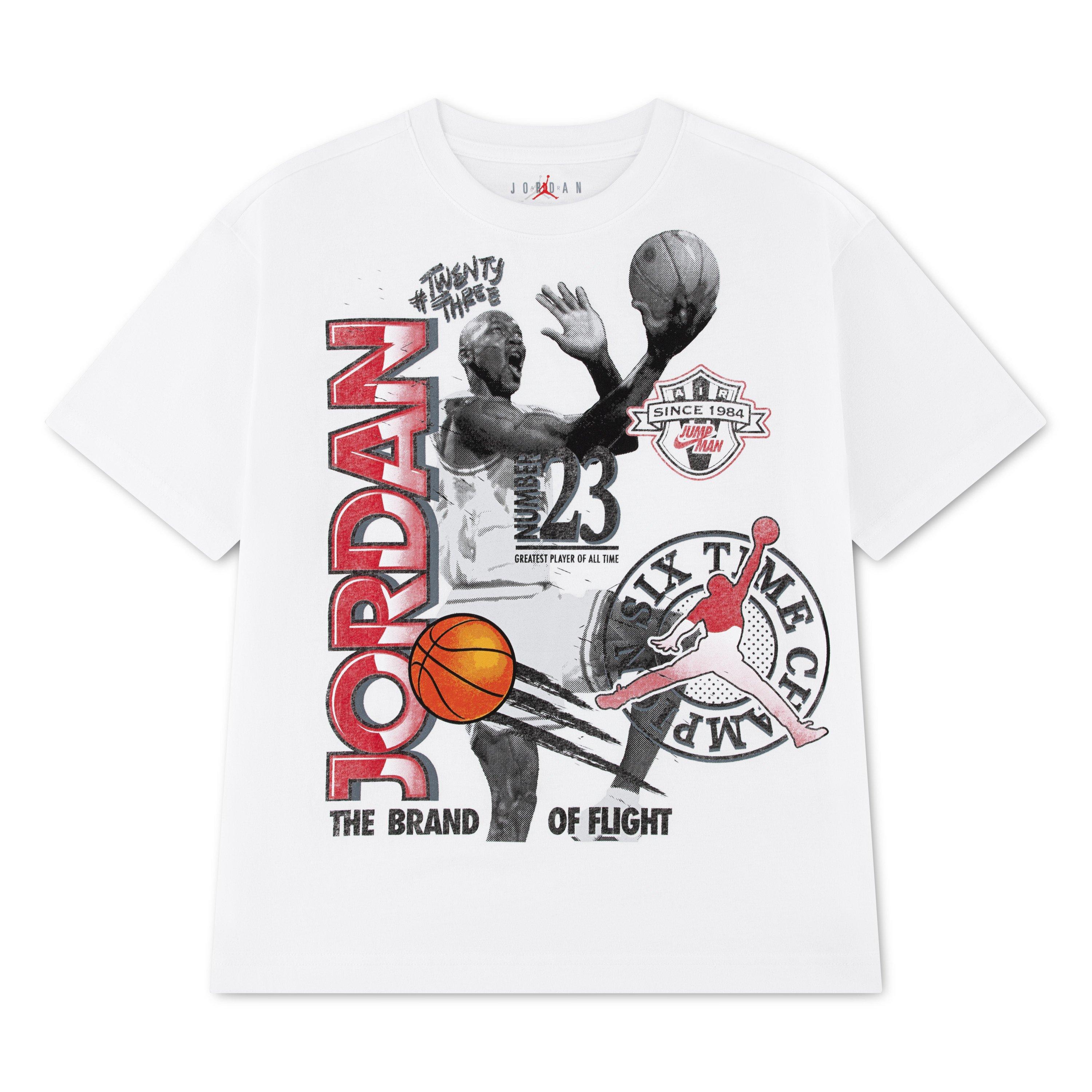 FA26 JUMPMAN CREST TEE - WHITE